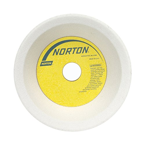 NORTON 38A Vitrified Grinding Wheel - Size 75 x 2 x 1-14 STYLE Flaring cup - Type 11 Specification 38A46-HVBE