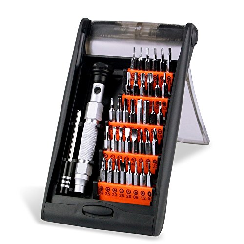 Jakemy JM-8151 38 in 1 Professional High Quality Precise Aluminum Alloy Screwdriver Set Multi-functional Repair Tools Kit for Electronic Maintenance