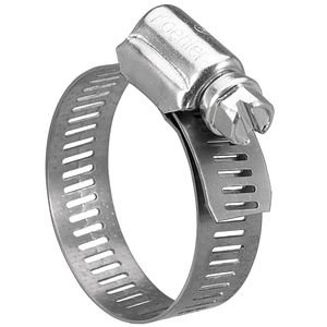 Size 4 14 ~ 58 All Stainless Hose Clamp 12 Bandwidth Pack of 10