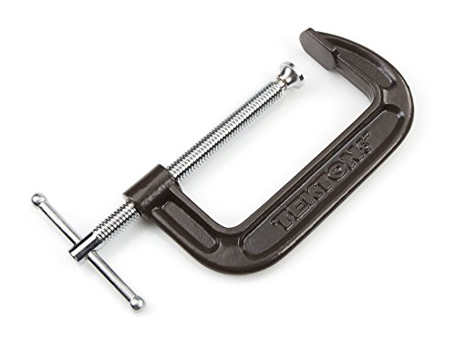TEKTON 5-Inch Malleable Iron C-Clamp 5-Inch Jaw Opening 2-38-Inch Throat Depth  4022